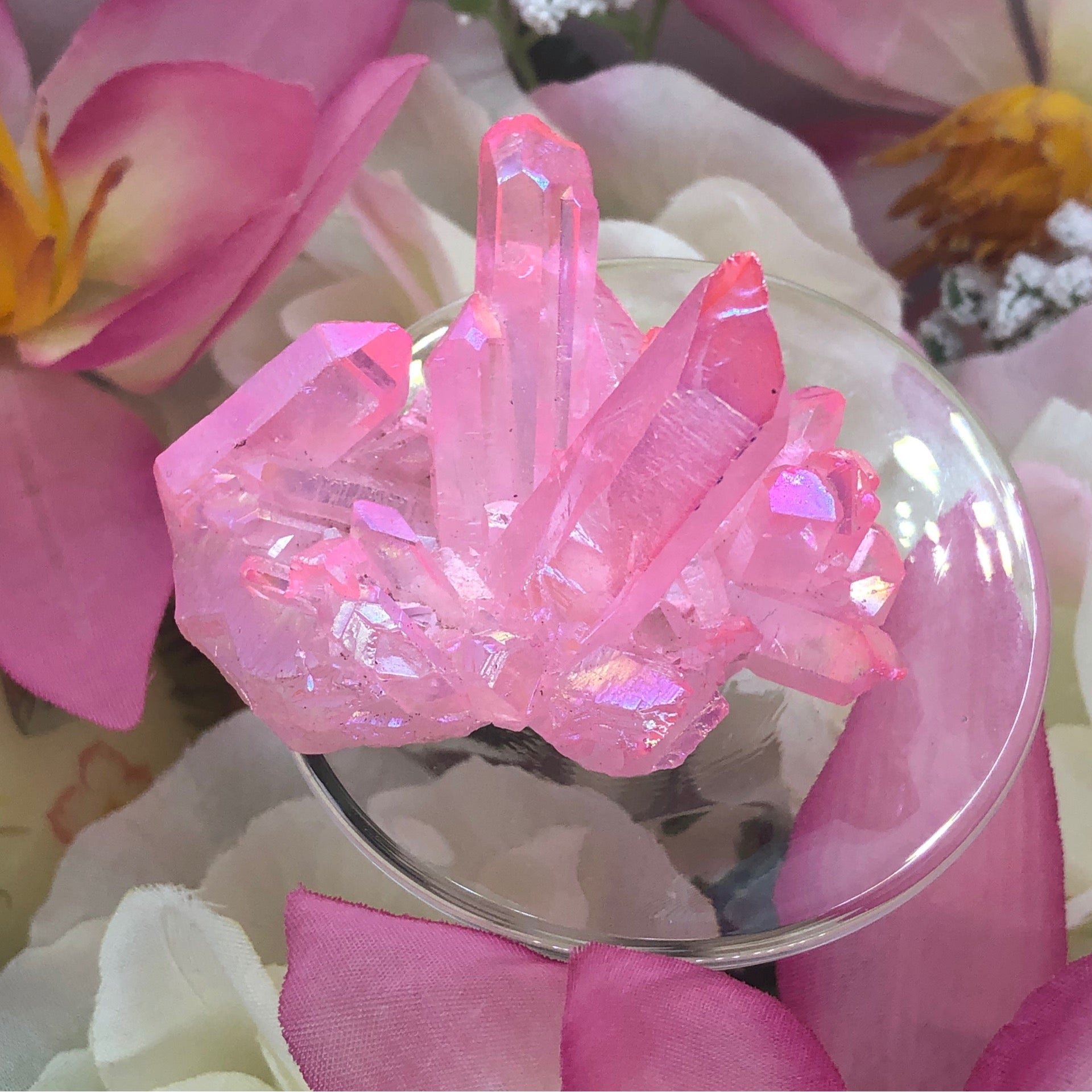 Pink best sale aura quartz